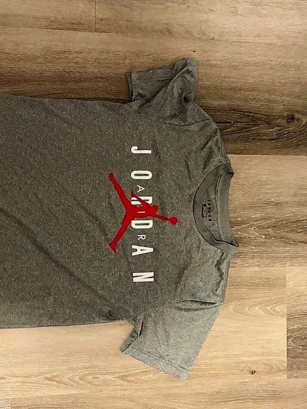 Jordan Jumpman Vertical Logo Dri-FIT T-Shirt Gray Large